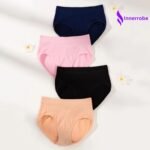 Innerrobe Breathable Women’s High-Waist Panties – Soft, Elastic, Seamless Underwear for Ladies, Fashionable Comfortable Briefs - Image 3