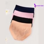 Innerrobe Breathable Women’s High-Waist Panties – Soft, Elastic, Seamless Underwear for Ladies, Fashionable Comfortable Briefs - Image 2