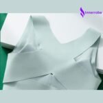 InnerRobe Women’s Butterfly Lace Seamless Bra – Ice Silk, Non Padded, Wirefree, Wide Strap, Comfortable Daily Wear Bralette - Image 8