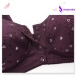 InnerRobe Women’s Cotton Front Button Bra – Plus Size, No Steel Ring, Anti-Sagging, Comfortable Vest Style Bra for Middle-Aged & Elderly Women - Image 16