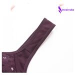 InnerRobe Women’s Cotton Front Button Bra – Plus Size, No Steel Ring, Anti-Sagging, Comfortable Vest Style Bra for Middle-Aged & Elderly Women - Image 10